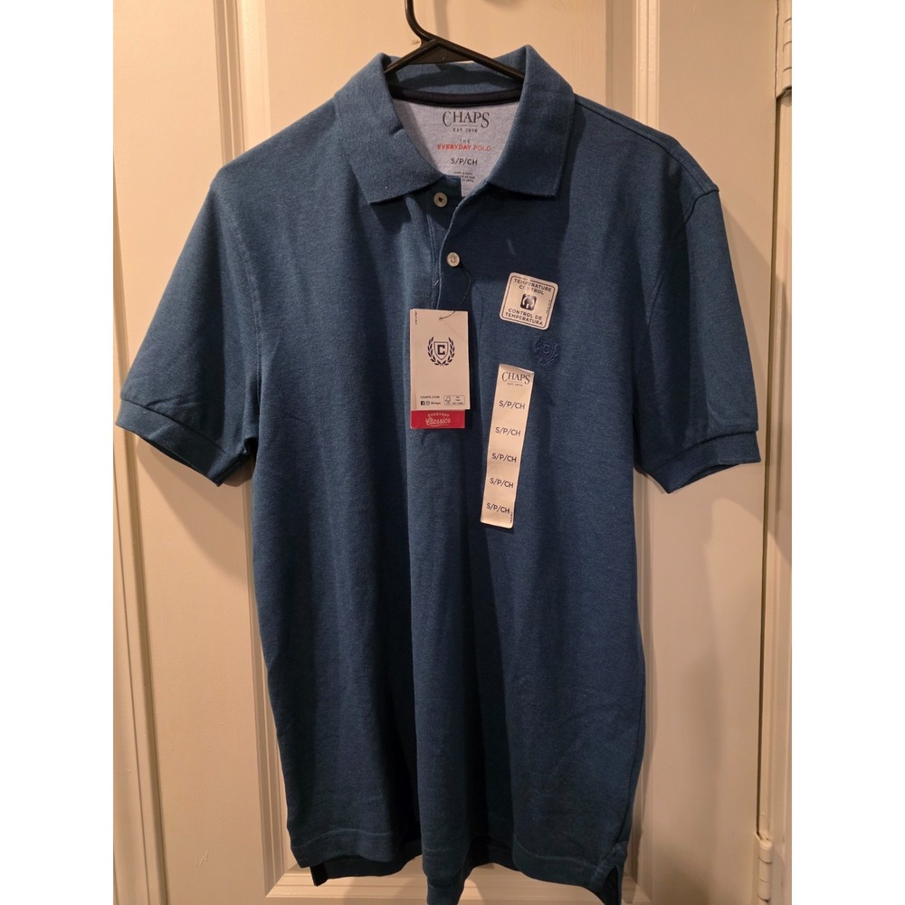Chaps‎ Men's Green Polo Shirt SZ S NWT